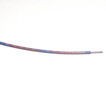 Mil-Spec Wire, 22 Gauge. Brown/Blue