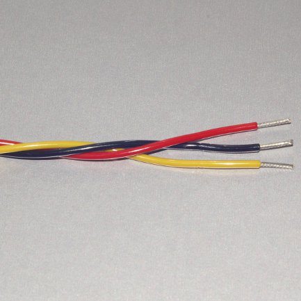 hemmeligt regiment Modig Twisted Wire, 22 Gauge. Red + Yellow + Black - Steinair Inc.