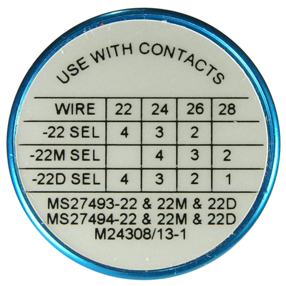 AFM8 Positioner K13-1, for STANDARD D-Sub Connectors, BOTH Male & Female