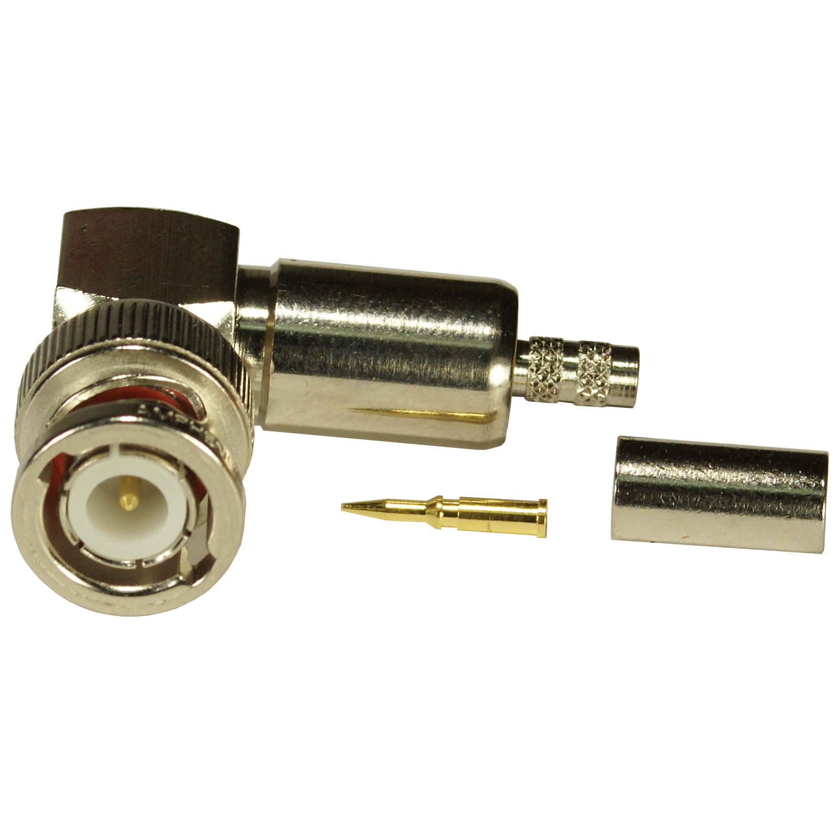 BNC Male Crimp Connector, 90 Degree Steinair Inc.