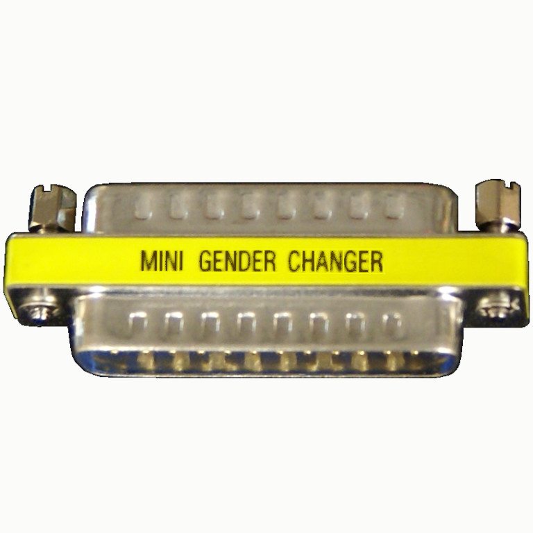 Dsub Gender Changer, 25 Pin Male to Male Steinair Inc.