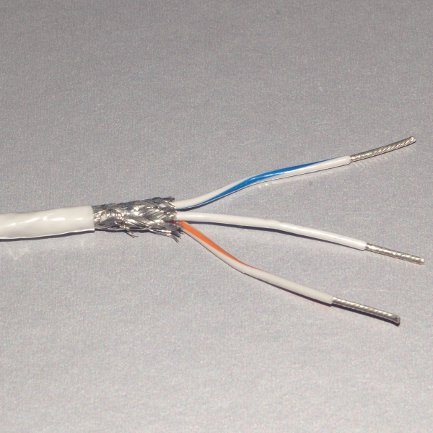 Shielded Wire, 22 Gauge. 3 Conductor - Steinair Inc.