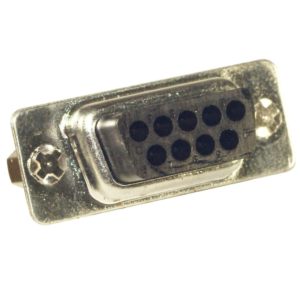SA-DB9MN DSUB 9 connector, male, with #4-40 lugs