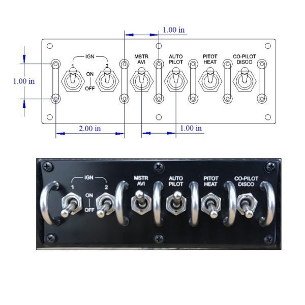 SA-813 switch guard spacing