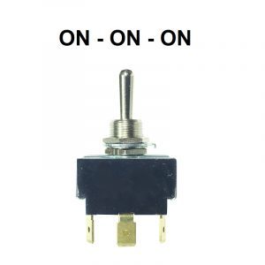 2-10 Toggle switch on-on-on