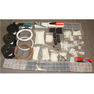 SA-MKIT Master Kit display of Master Kit contents; tools, switches, wire, zip ties, heat shrink and much more.