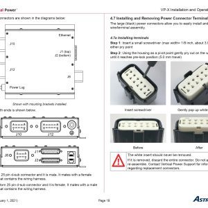 Vertical Power pin removal tool.