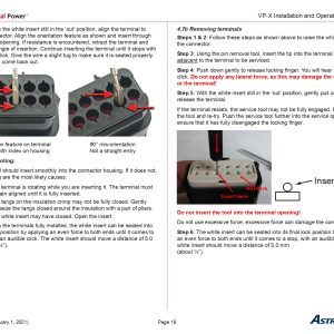 Vertical Power pin removal tool.