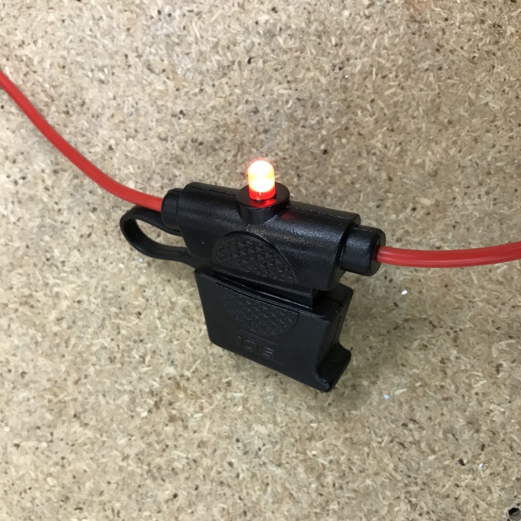 Fuse with LED indicator - Inc.