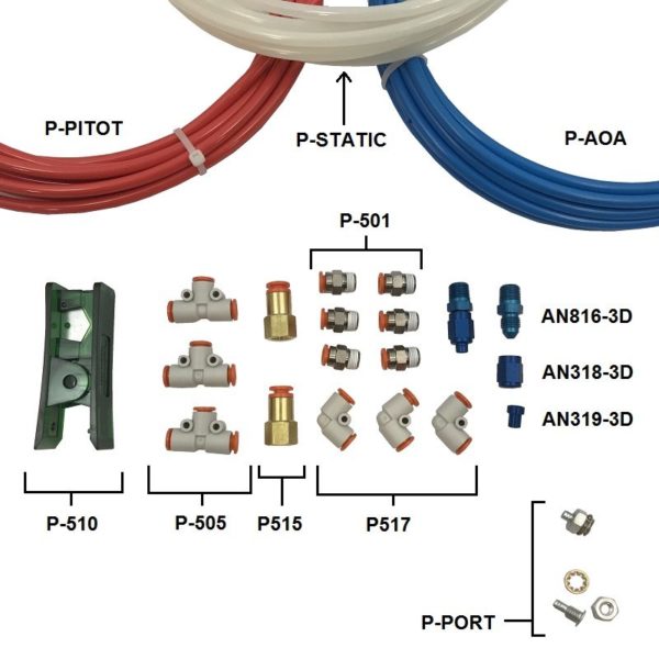 Pitot Static Kit P-500-KIT