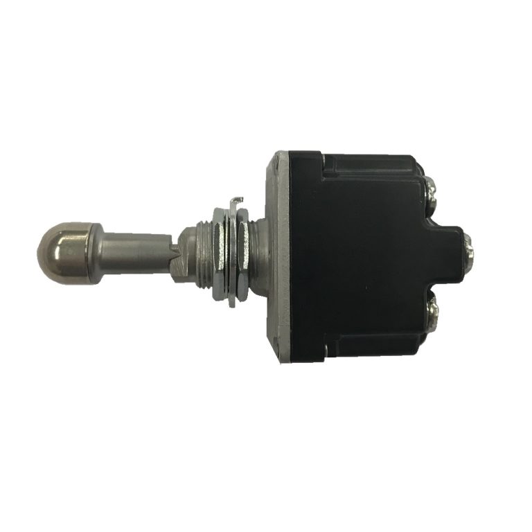 Locking Toggle Switch, 3 Position, DPDT, On/On/(On) Momentary, PMag Test Steinair Inc.