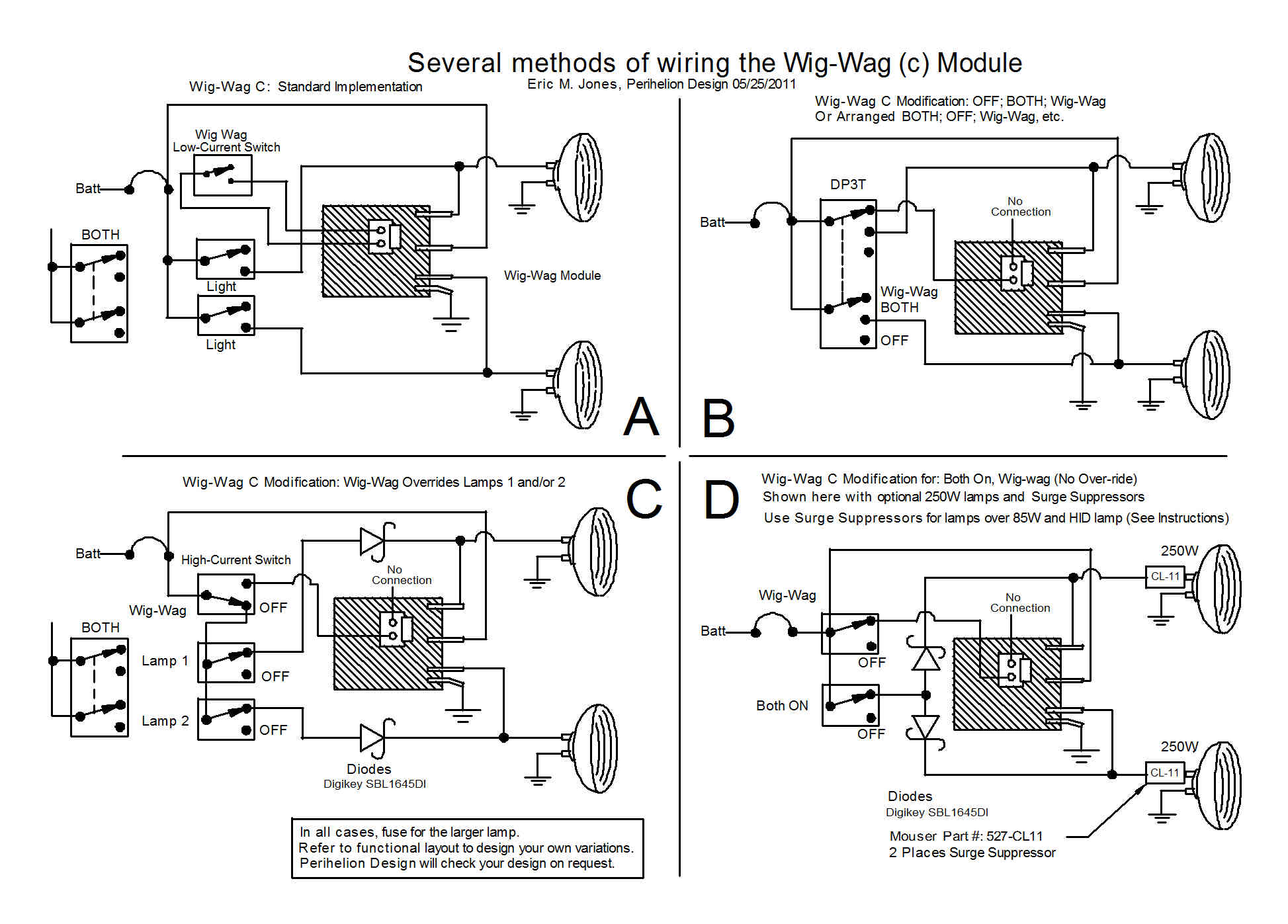 Wig Wag Flasher Module - Inc.