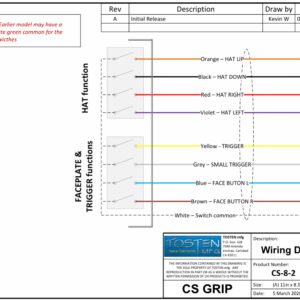 Tosten CS-8 wiring schematic