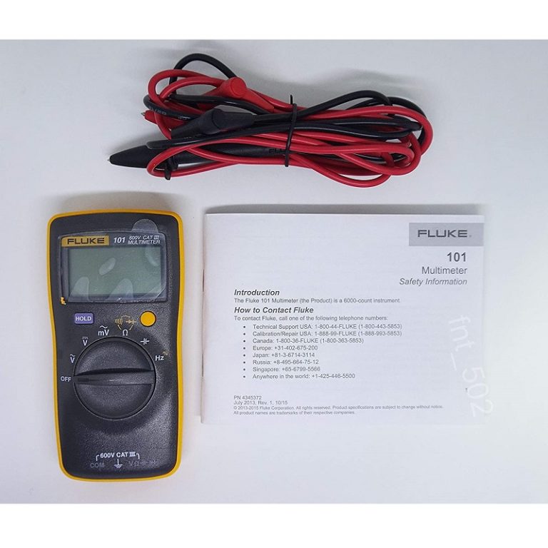 Fluke 101 Digital Multimeter Steinair Inc.