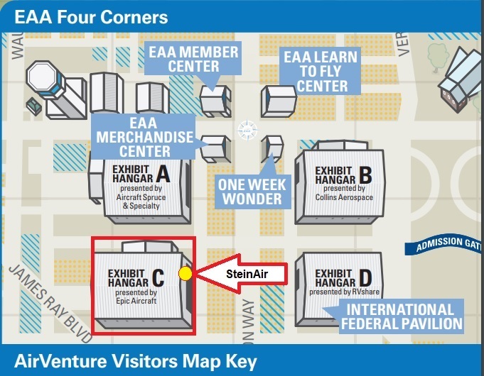 Booth Location Steinair Inc.