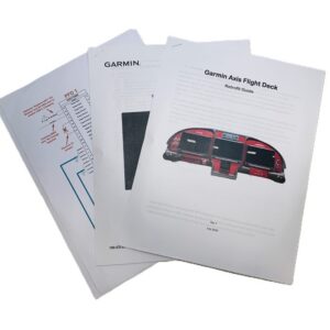 Garmin G3X to AXIS Upgrade Wiring Kit with installation materials