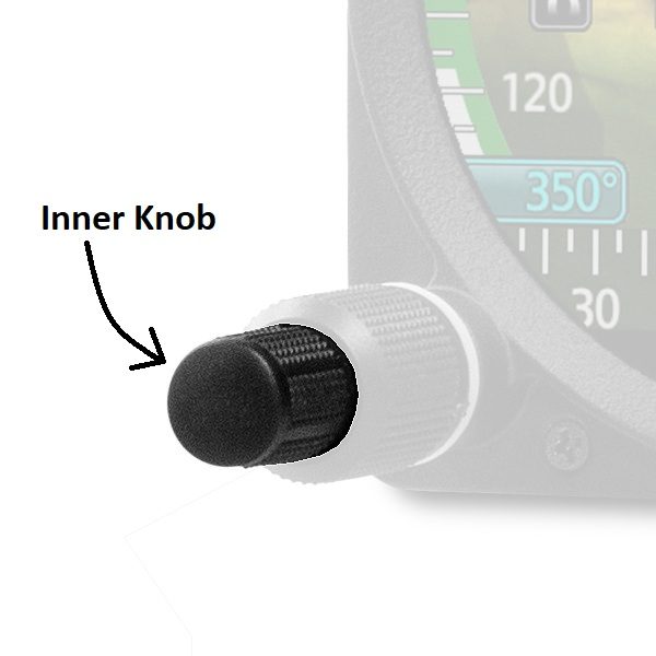 Garmin 430-00054-00 Inner Dual Knob 1 Garmin 430-00054-00 replacement inner dual knob
